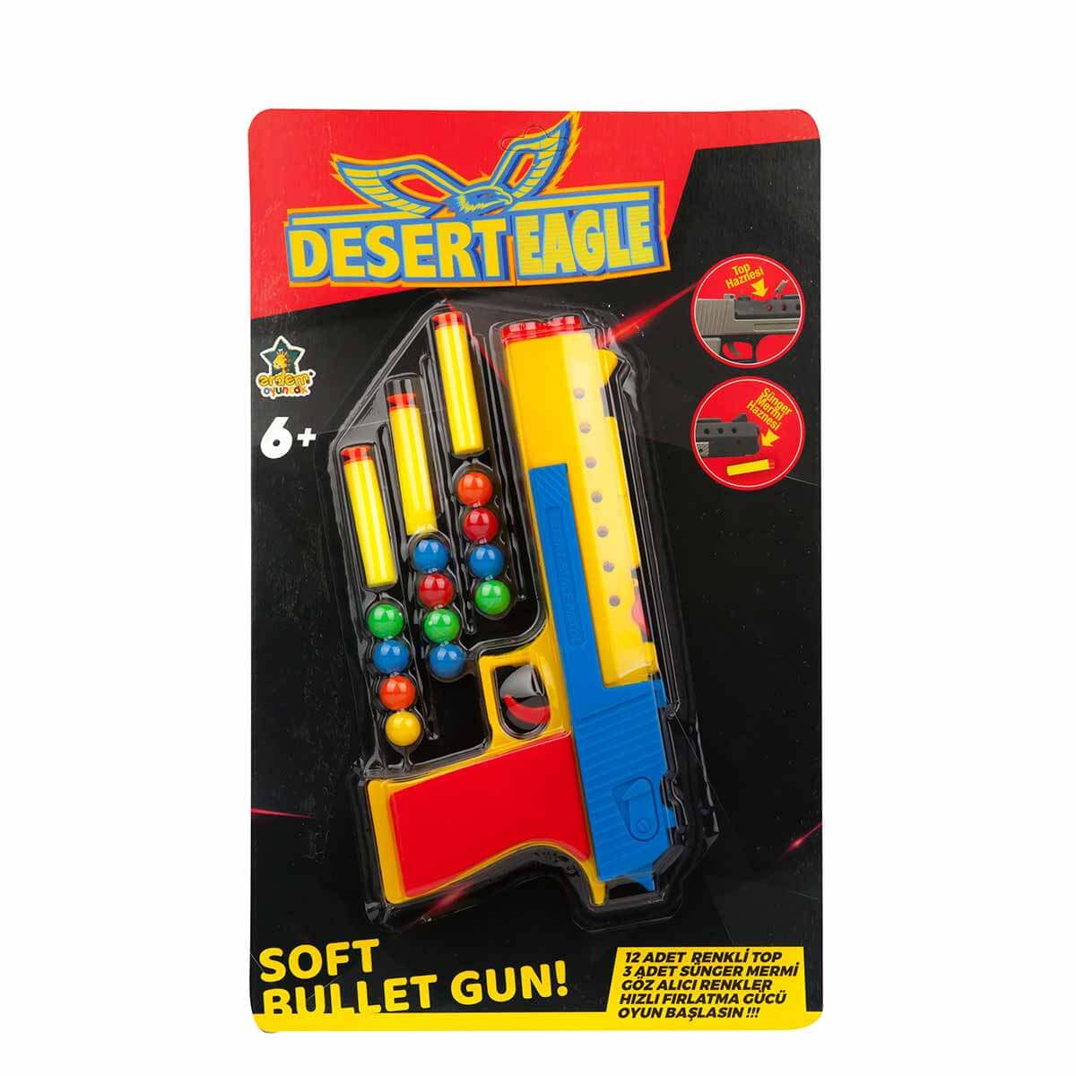 Dart ve Top Atan Desert Eagle Silah